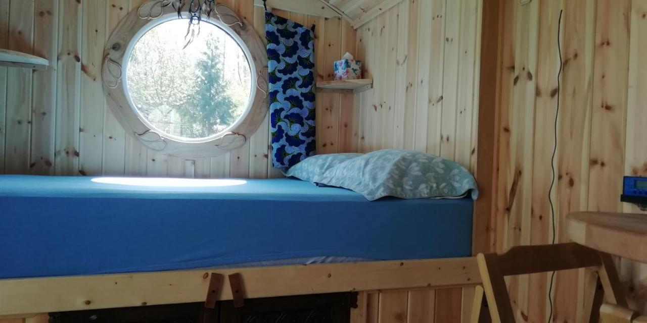 Sapphire Forest Garden Shepherd'S Hut Church Stretton Exterior foto